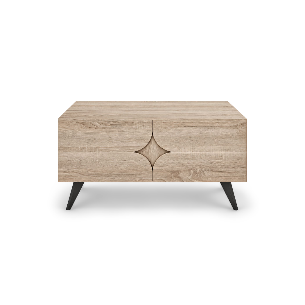 farmhouse storage cabinet coffee table