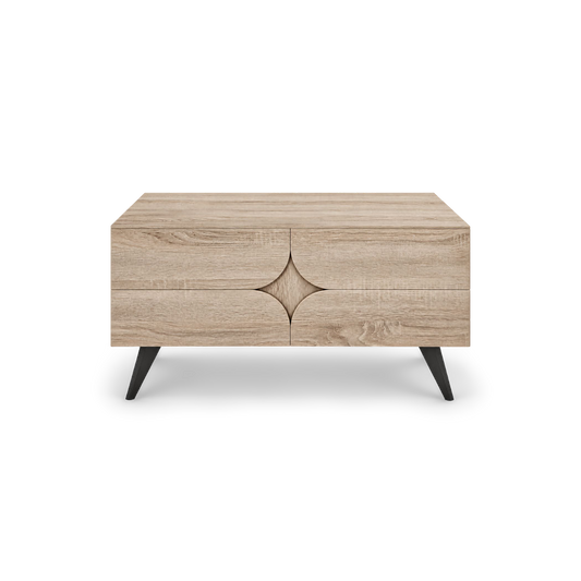 farmhouse storage cabinet coffee table