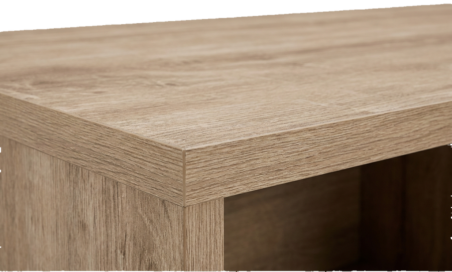 Farmhouse Storage Cabinet Coffee Table, Diamond Doors