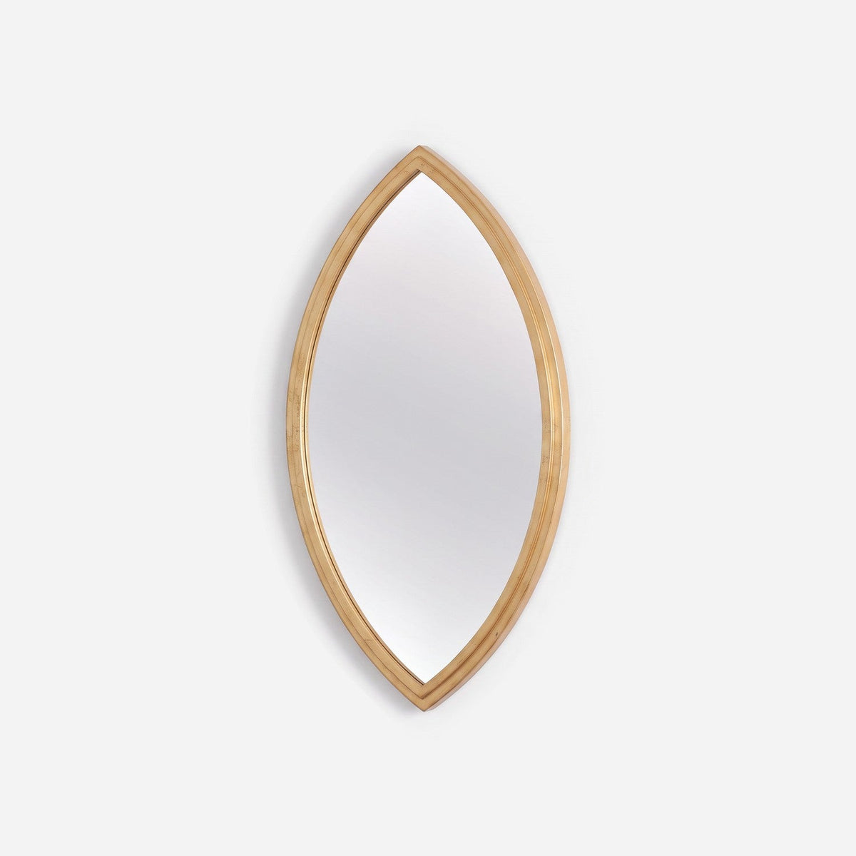 thin gold frame mirror