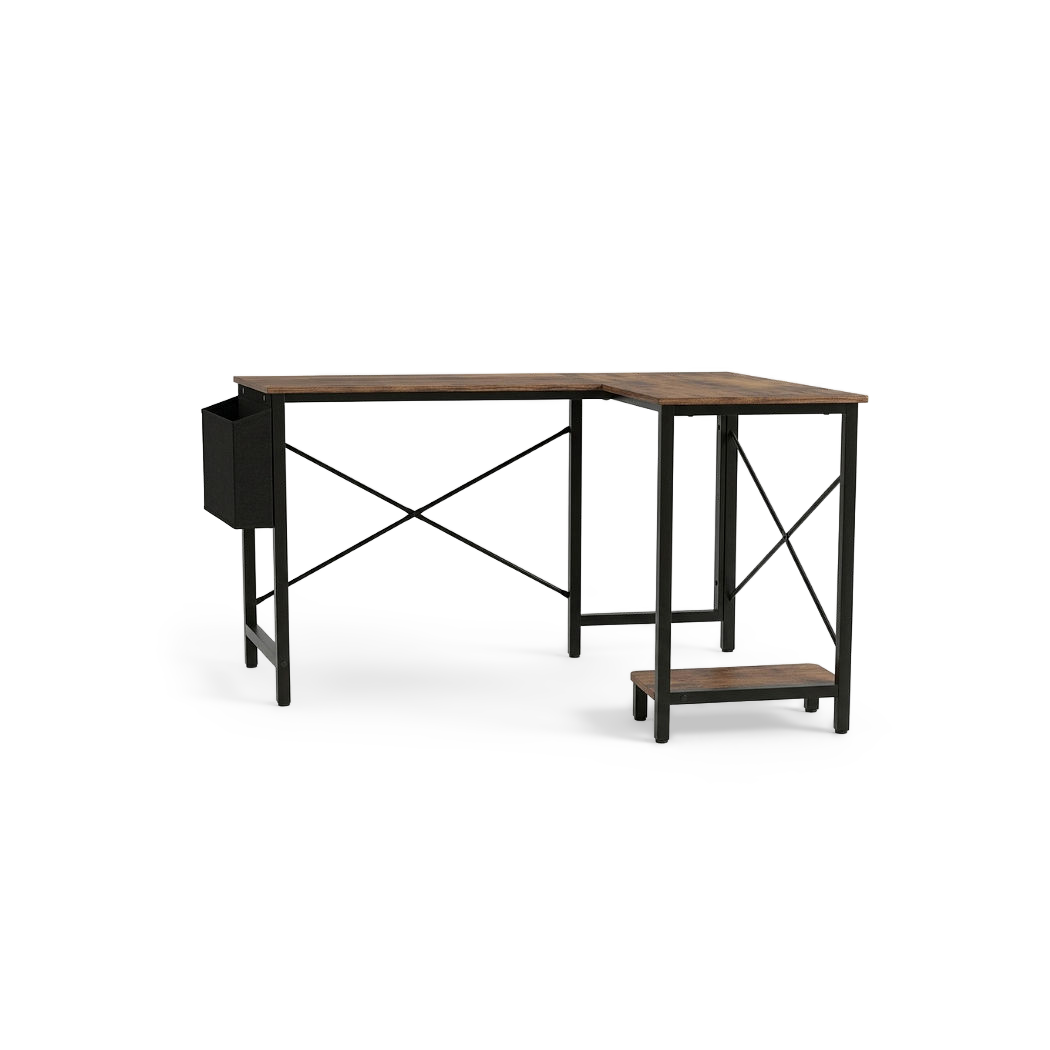 reversible corner desk