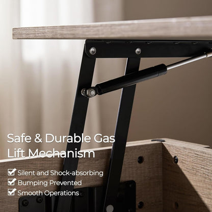 coffee table lift top coffee table details (feature callout)