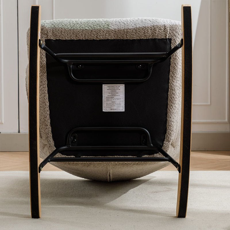 Macaron Swivel Rocker Outdoor Chairs details 