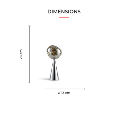 Melt Portable Dimmable LED Table Lamp dimensions
