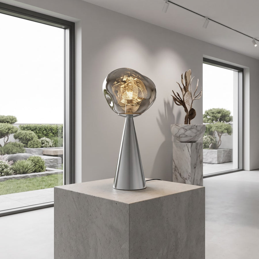 Melt Portable Dimmable LED Table Lamp - Modern Nordic Bedside Lamp