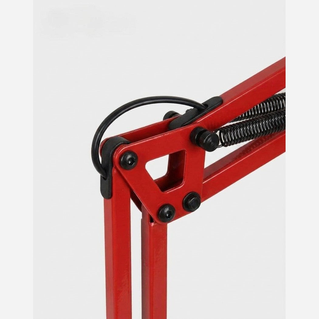 Memphis retro desk lamp swing-arm elbow joint close-up (close-up detail)