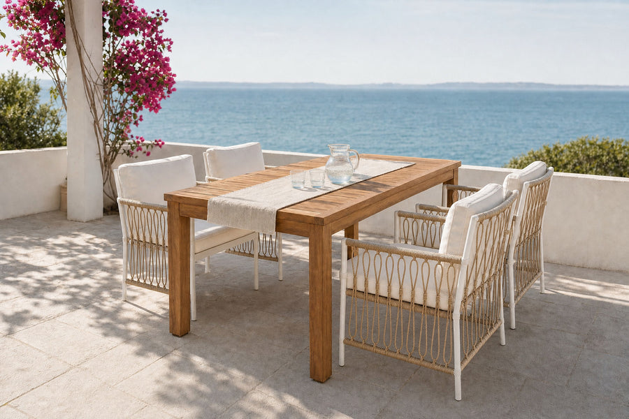 Luxury Modern Patio Furniture & Table and Chair Set for Patio