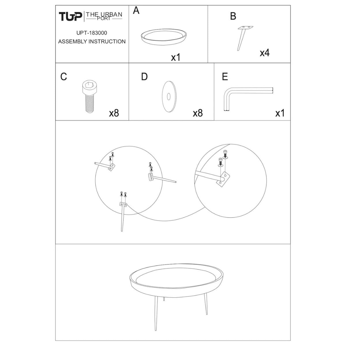 round-mango-wood-coffee-table-with-splayed-metal-legs-brown-and-black-592725 (feature callout)