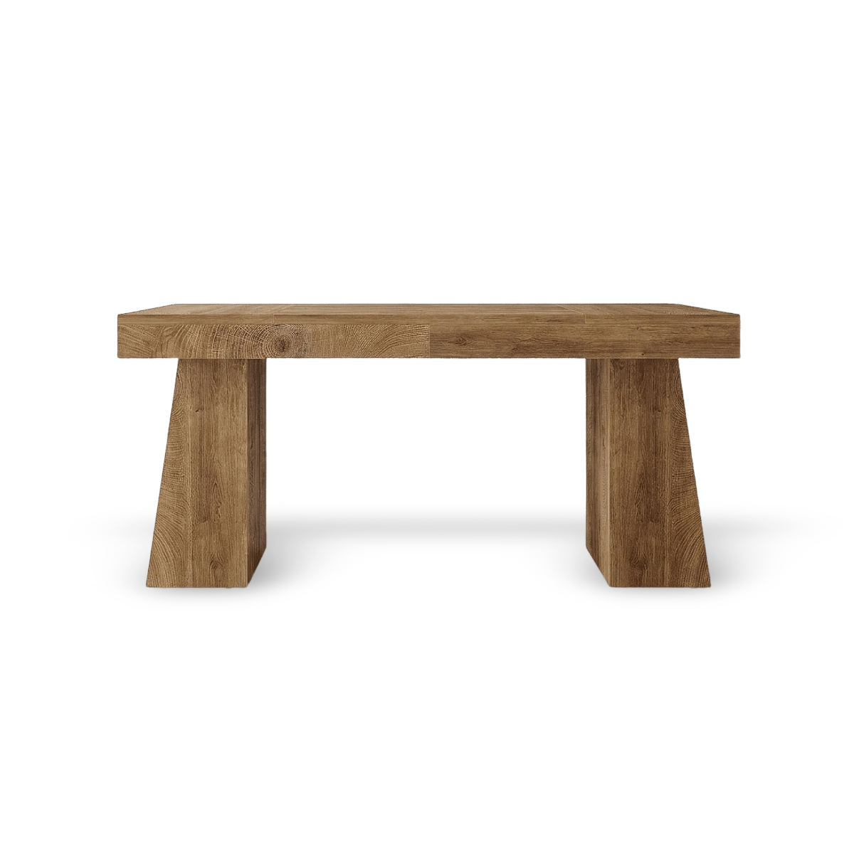 rustic-brown-mid-century-executive-desk-hero in transparent background