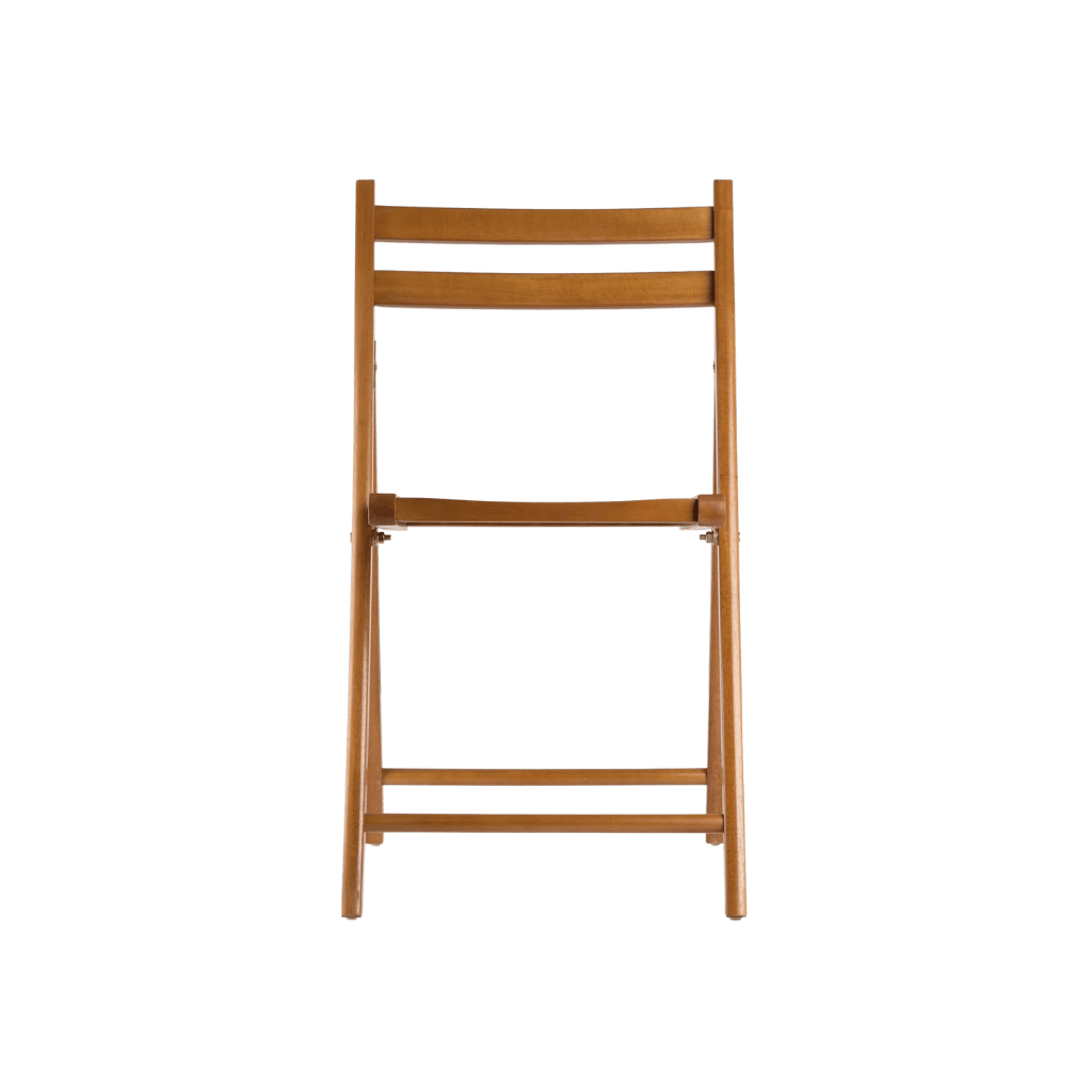 Teak folding chair set with slim profile, space-saving foldable seating for indoor or outdoor use
