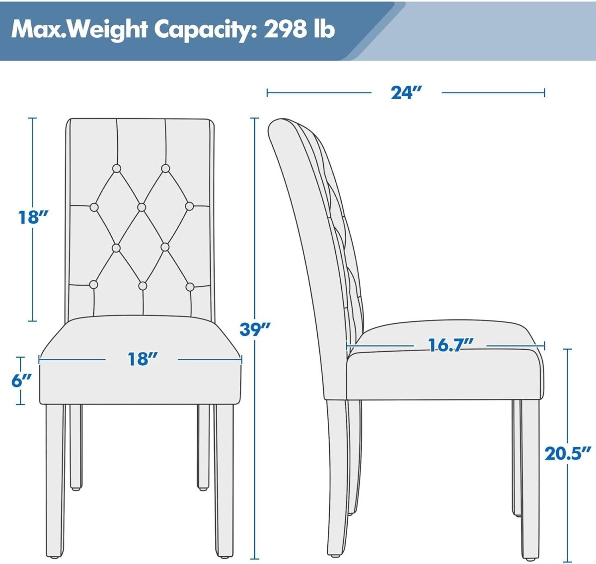 Stylish Dining Table Chairs details