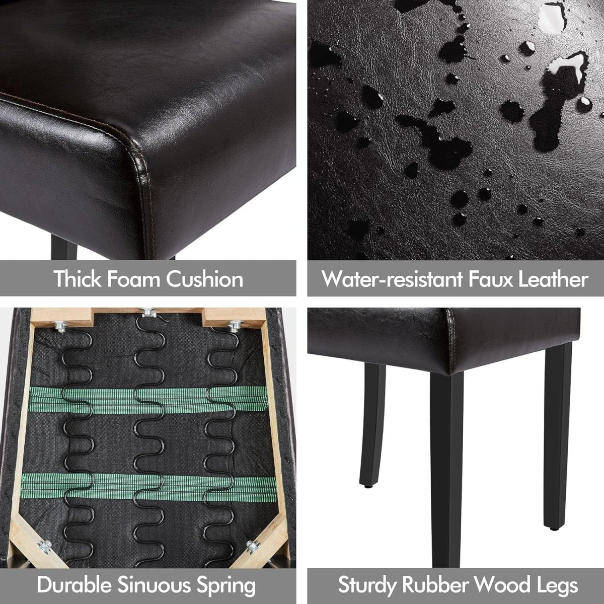 Dining Chair Durable Sinuous Spring