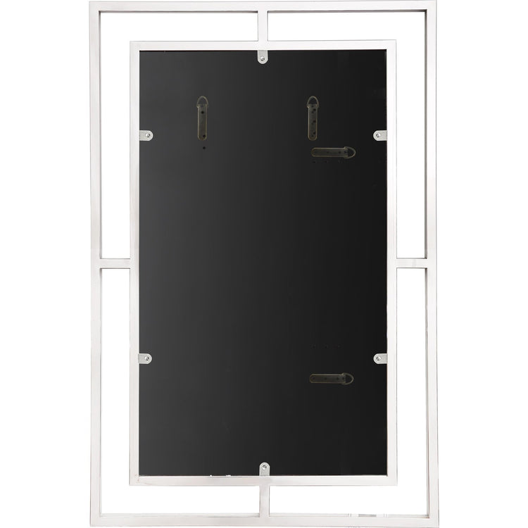 Mirror with dresser bsck