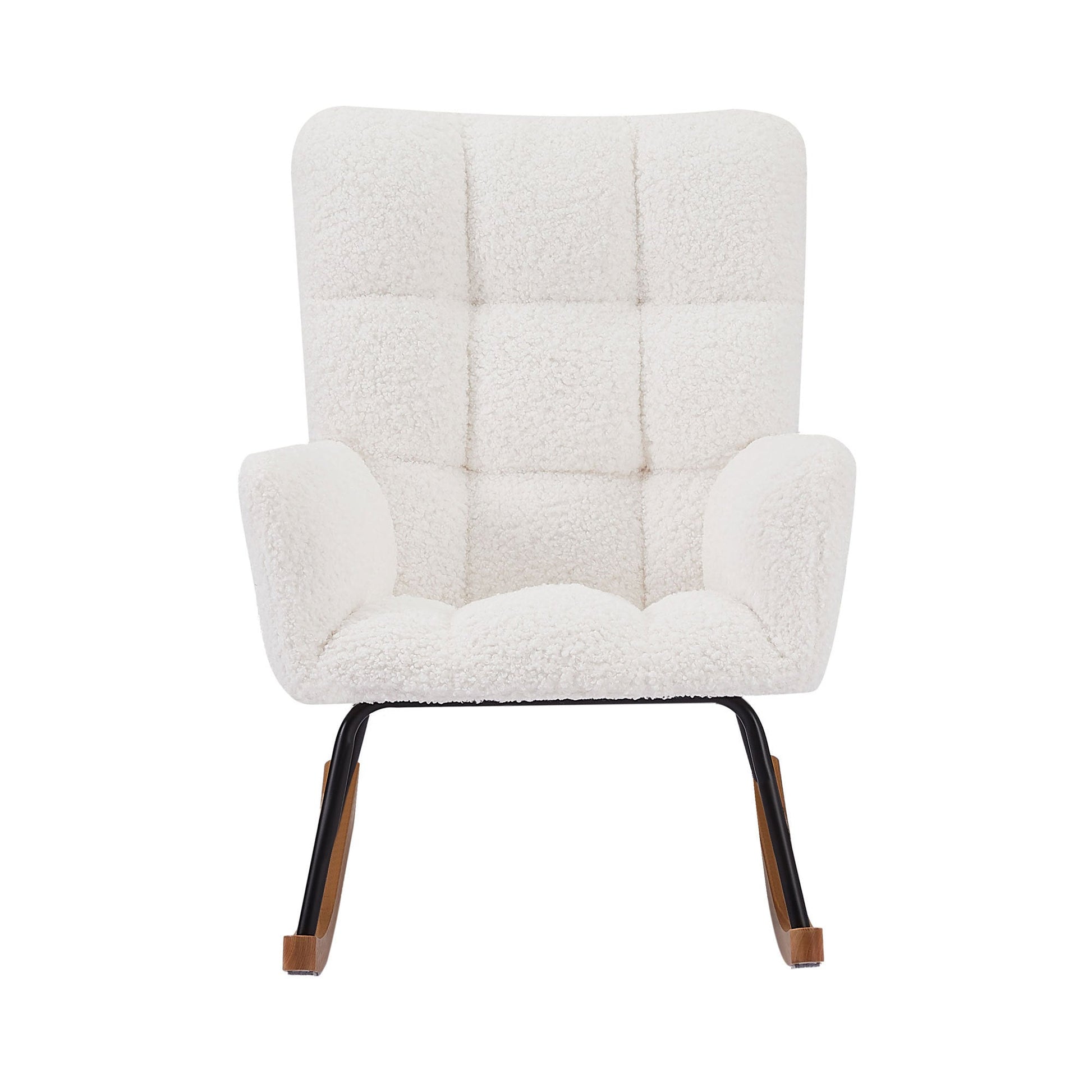 Rocking Chair Living Room with High Backrest