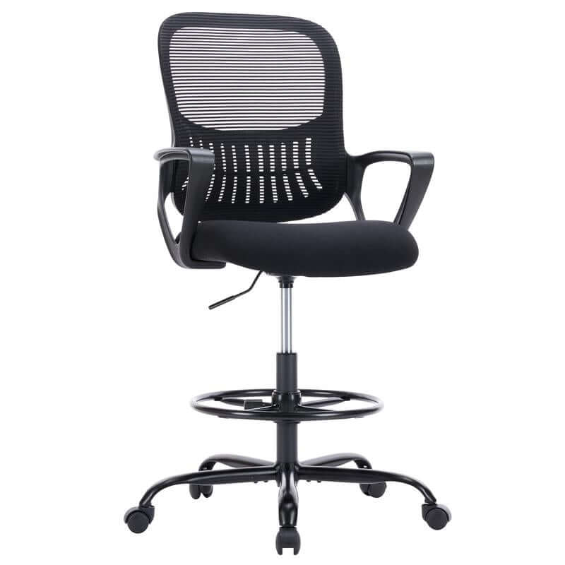 Tall Office Chair, Standing Desk Chair with Thicker Seat