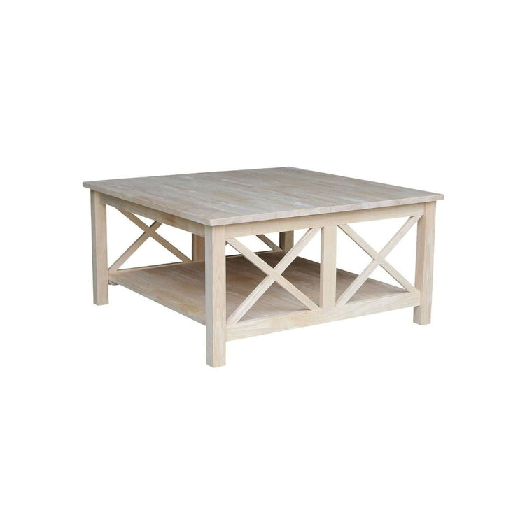 Unfinished_Solid_Wood_Square_Coffee_Table_With_Bottom_Shelf_1