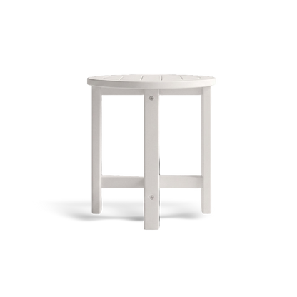 Side profile showcasing the four straight legs and integrated lower cross support on a #f3f3f3 studio background.