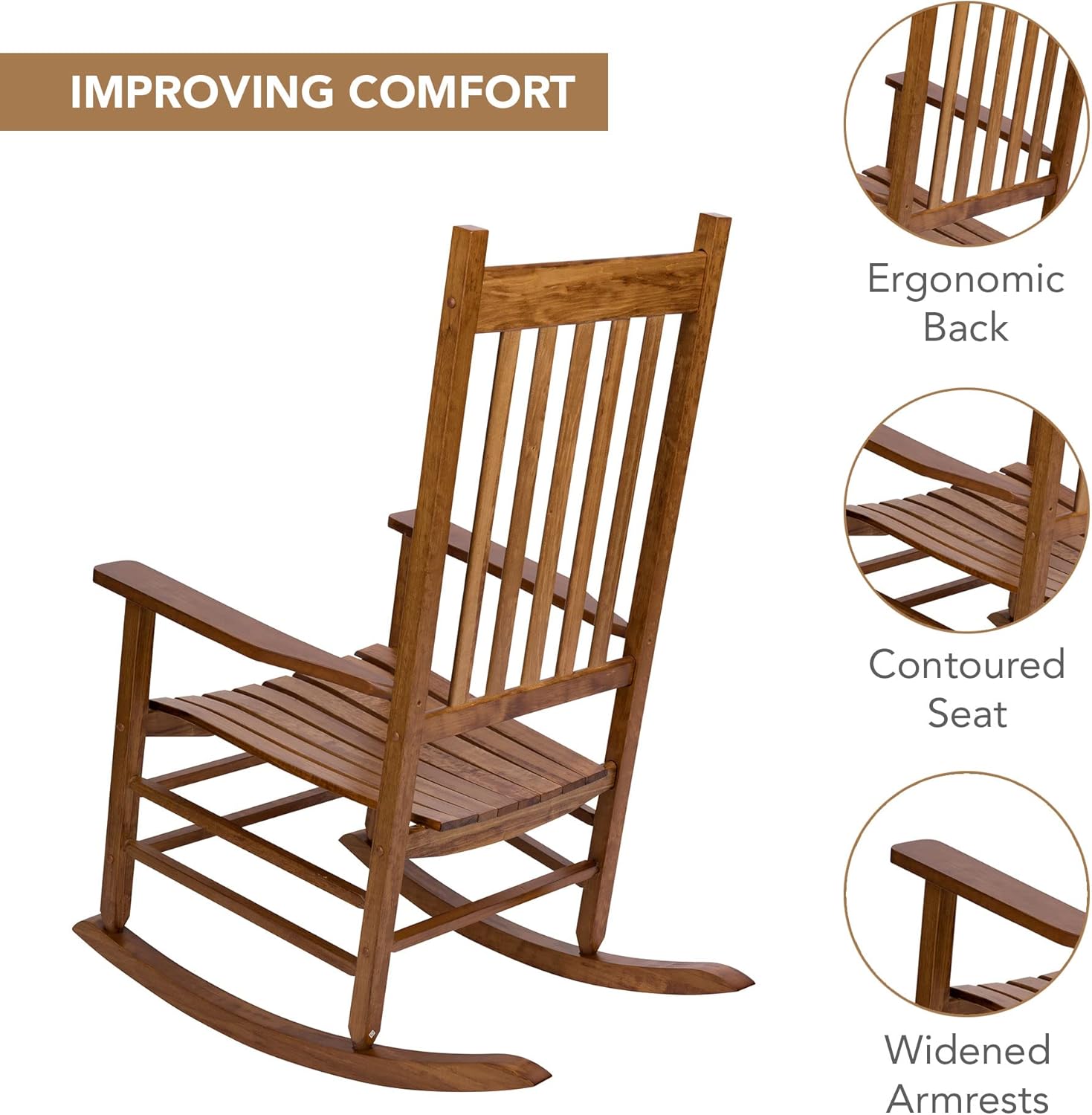 Wooden Rocking Chair specification 