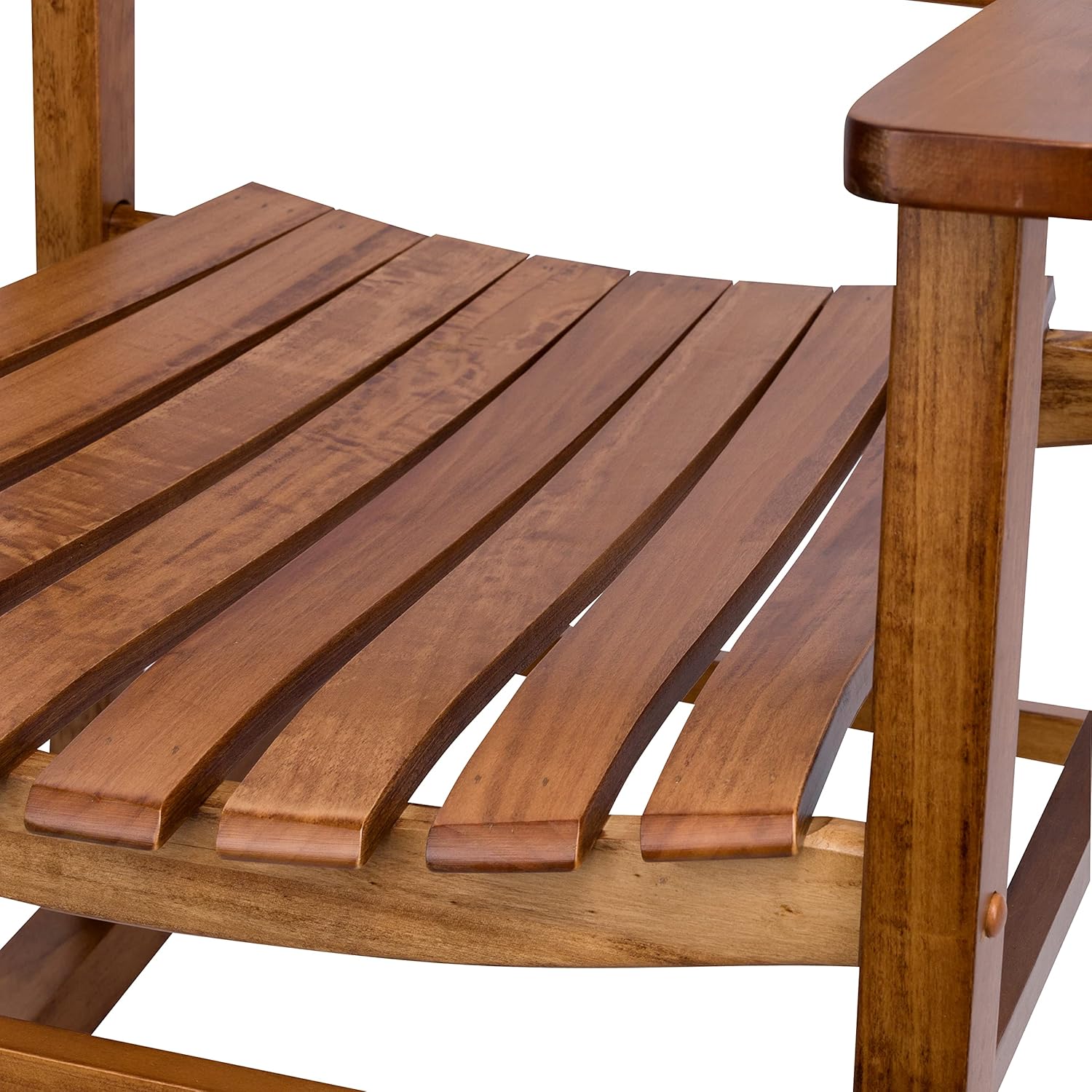 Wooden Rocking Chair zoom in